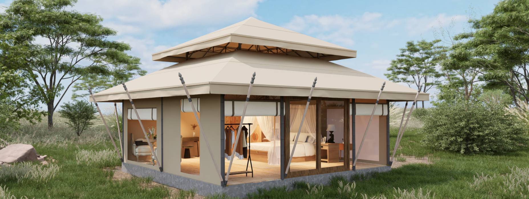 榆中县户外野奢帐篷